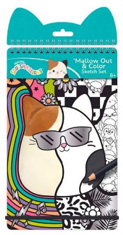 SQUISHMALLOWS - CARNET DE CROQUIS MALLOW OUT & COLOR